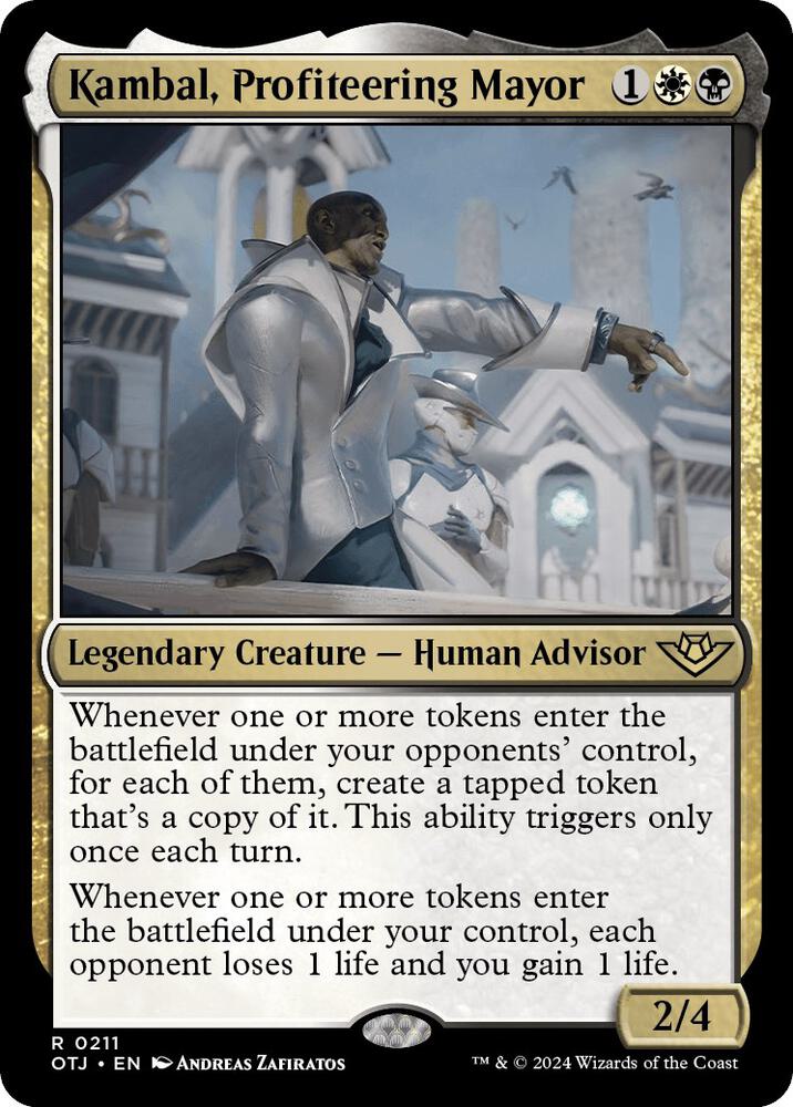 Kambal, Profiteering Mayor card image