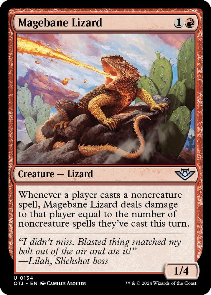 Magebane Lizard card image