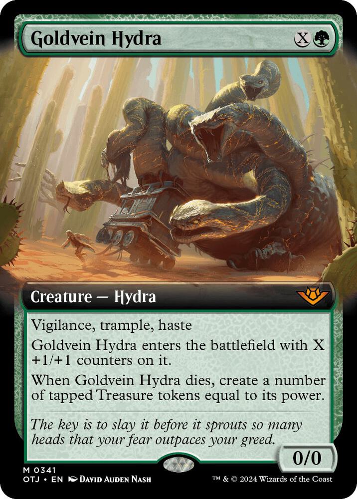Goldvein Hydra (Extended Art) card image