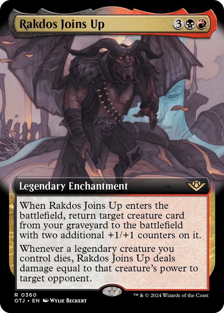Rakdos Joins Up (Extended Art) card image