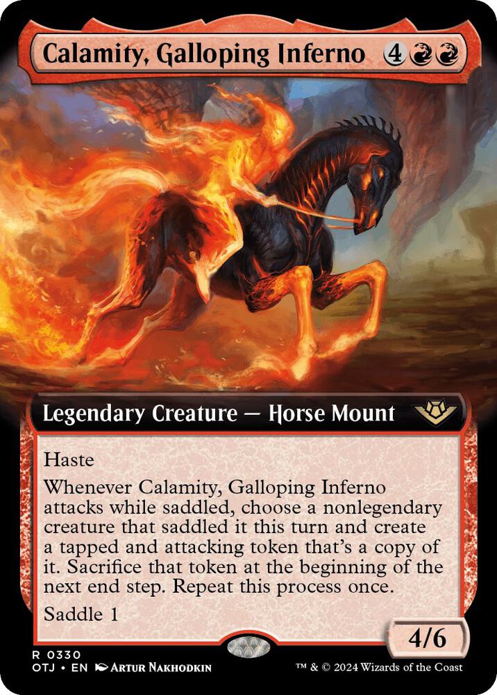 Calamity, Galloping Inferno (Extended Art) card image