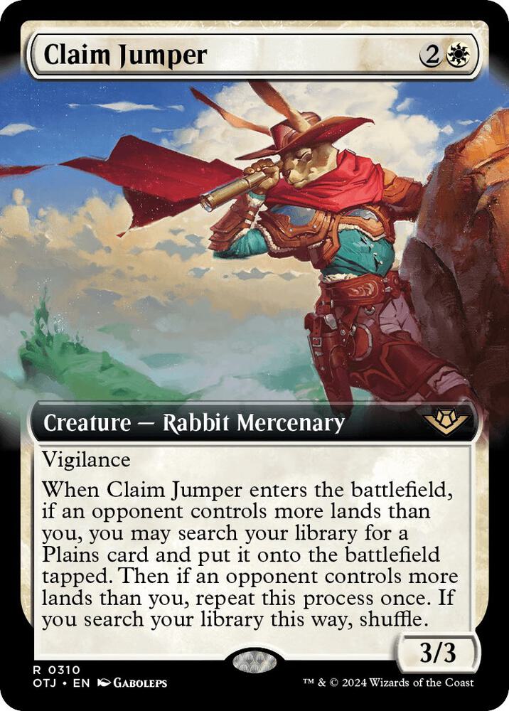 Claim Jumper (Extended Art) card image