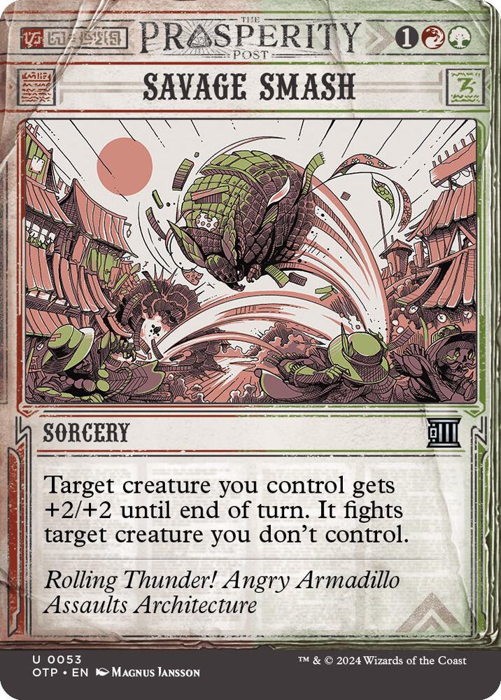 Savage Smash card image