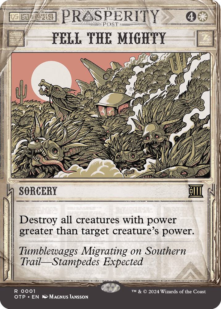 Fell the Mighty card image