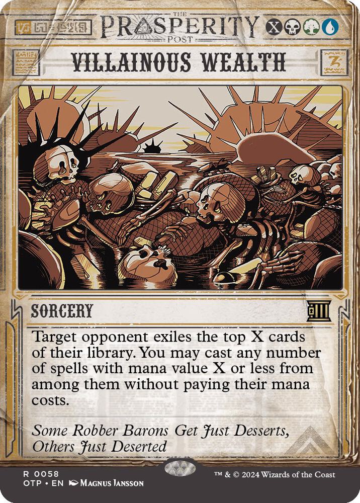 Villainous Wealth card image
