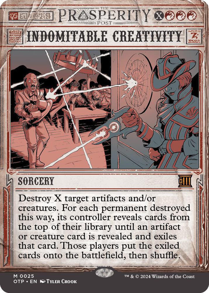 Indomitable Creativity card image