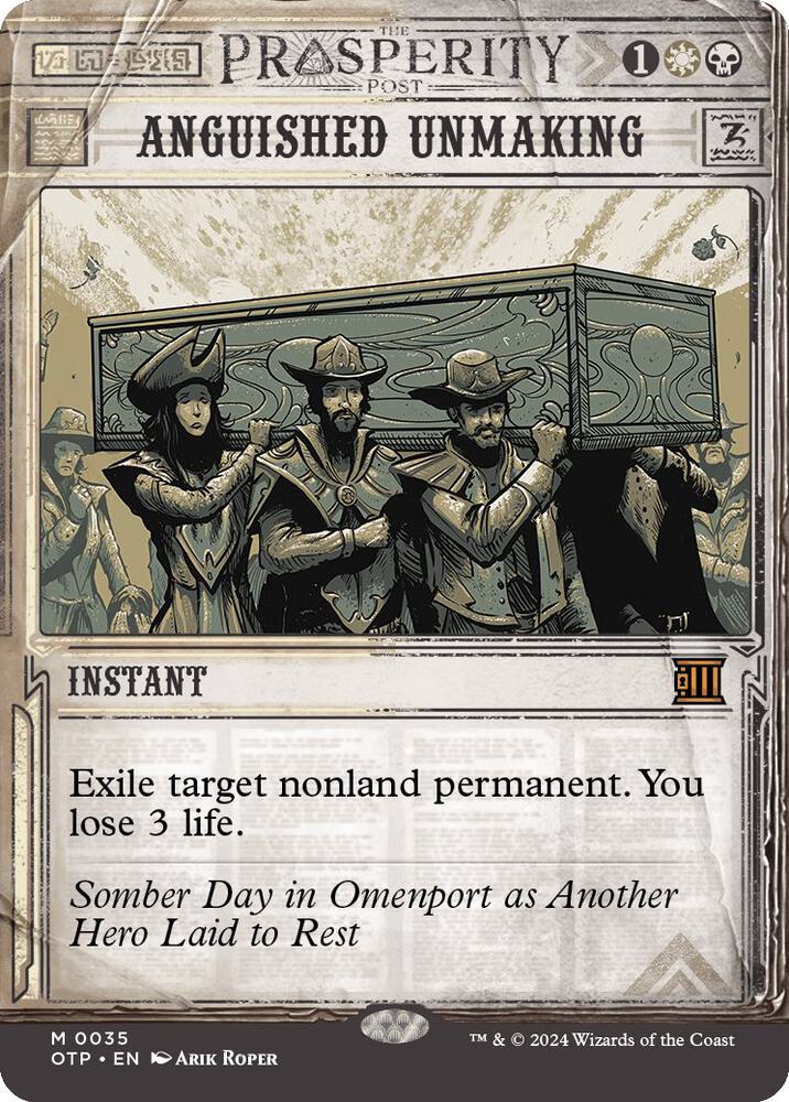 Anguished Unmaking card image