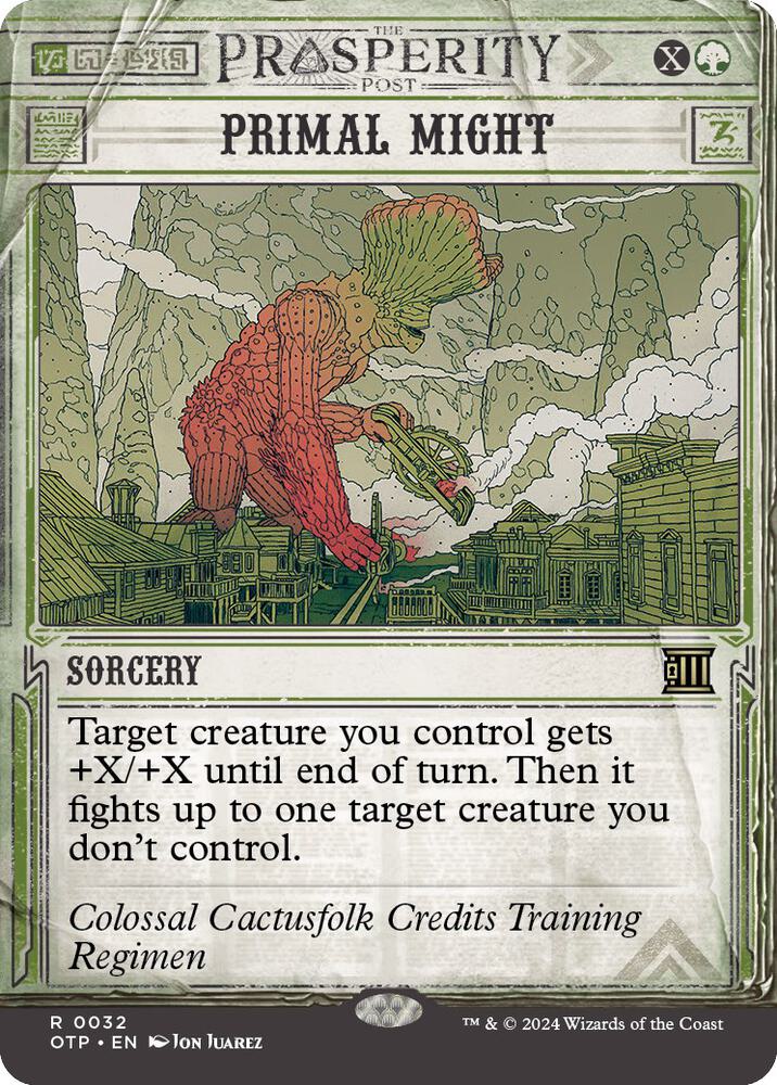 Primal Might card image