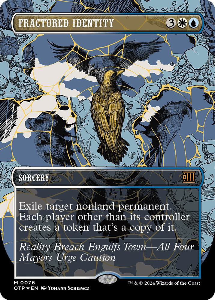 Fractured Identity (Textured Foil) card image