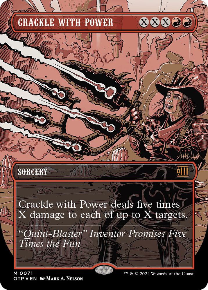 Crackle with Power (Textured Foil) card image