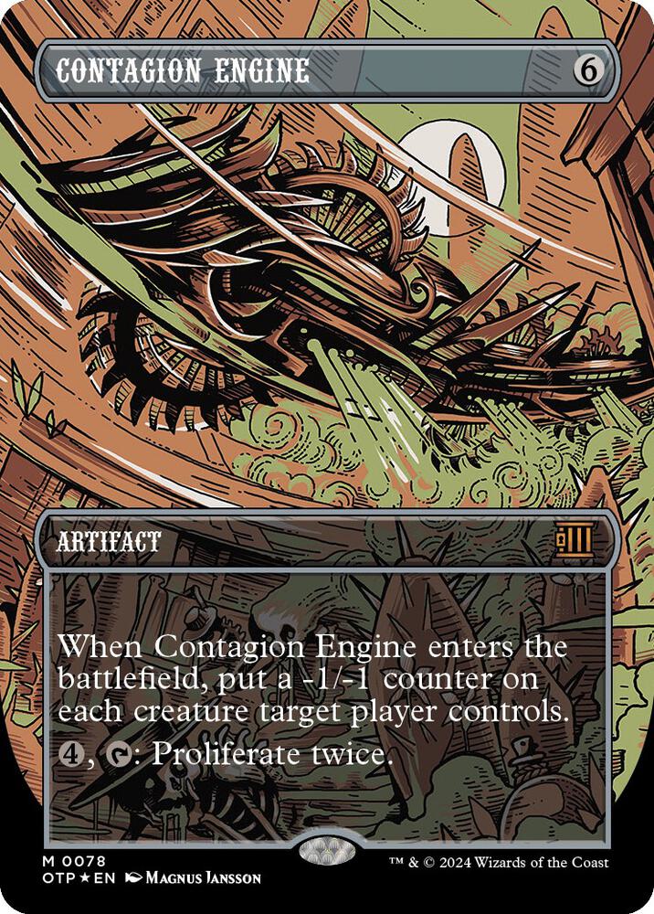 Contagion Engine (Textured Foil) card image