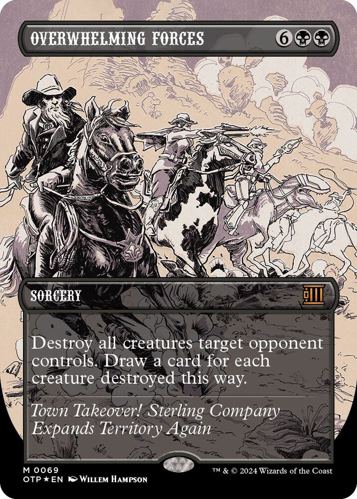 Overwhelming Forces (Textured Foil) card image