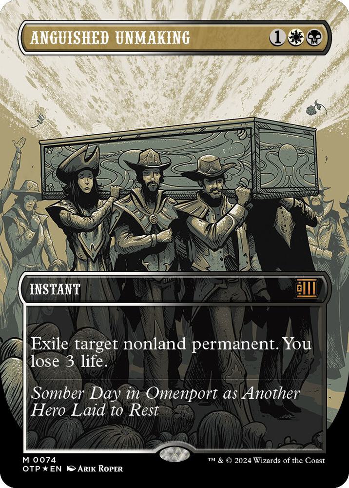 Anguished Unmaking (Textured Foil) card image