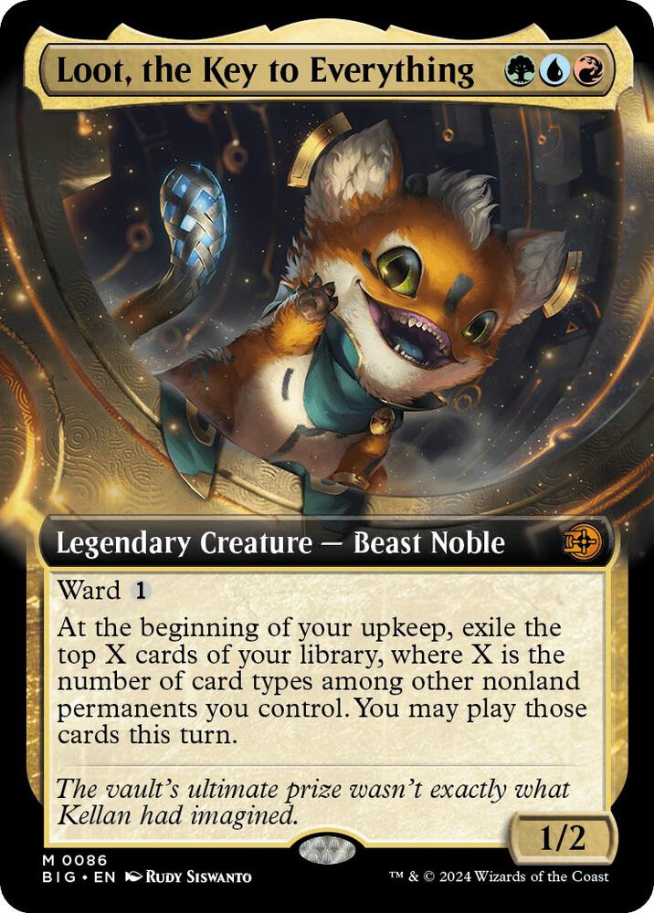 Loot, the Key to Everything (Extended Art) card image