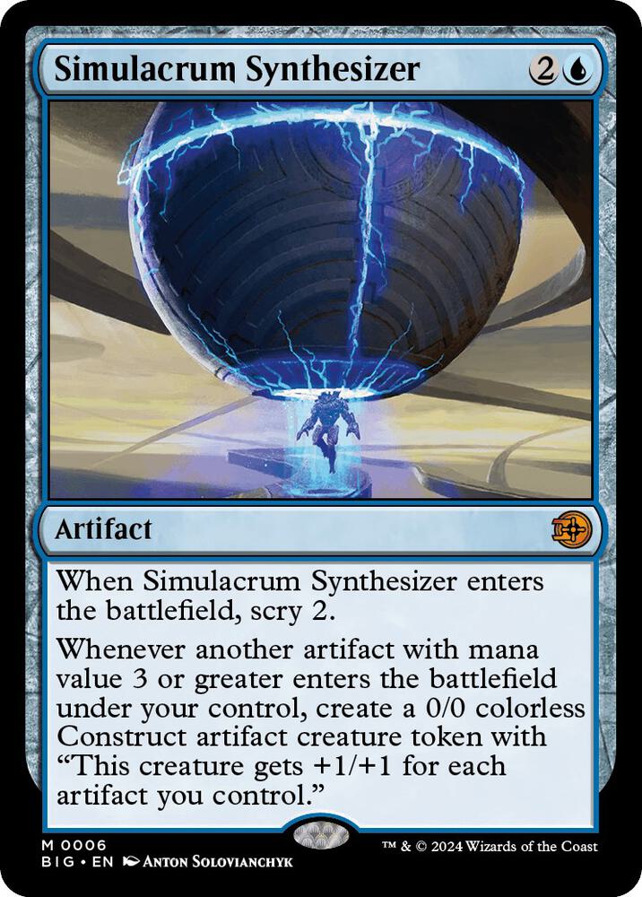 Simulacrum Synthesizer card image