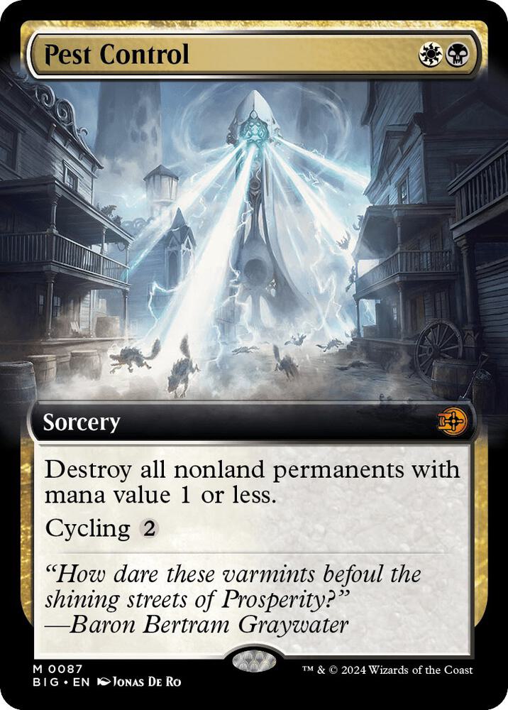 Pest Control (Extended Art) card image