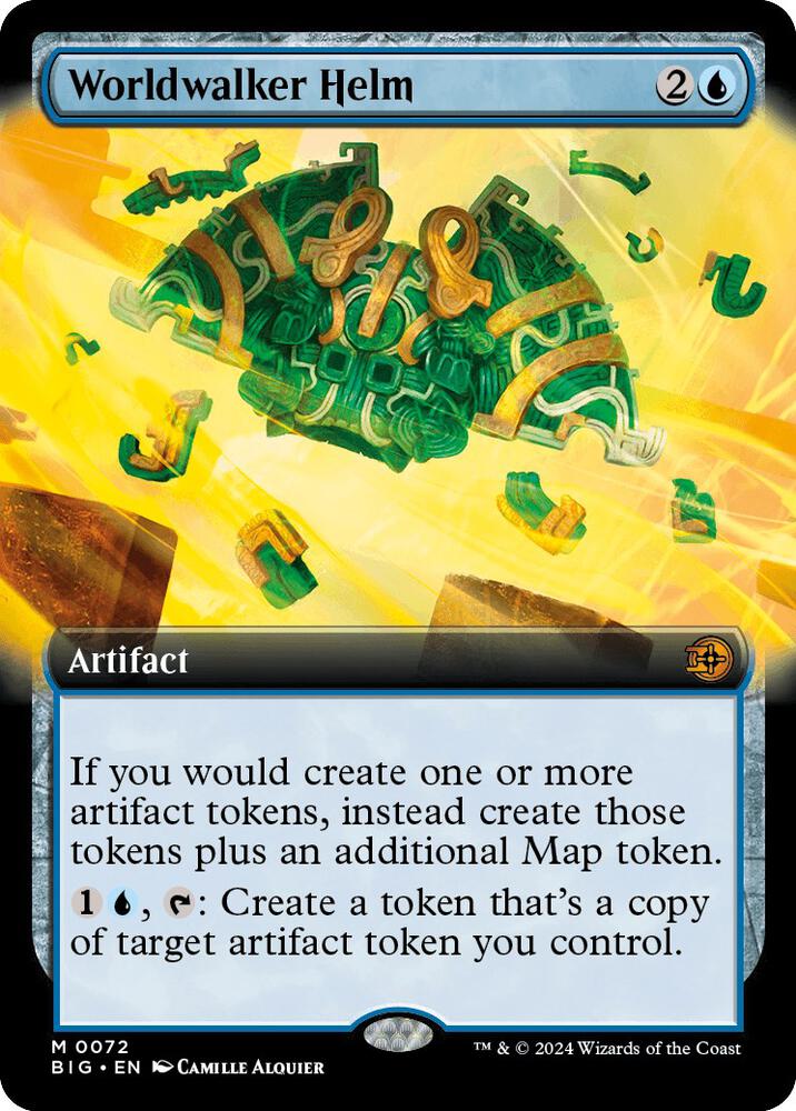 Worldwalker Helm (Extended Art) card image