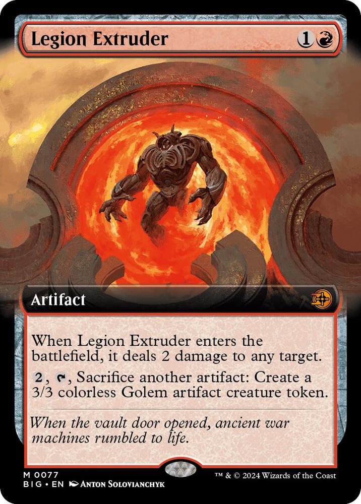 Legion Extruder (Extended Art) card image