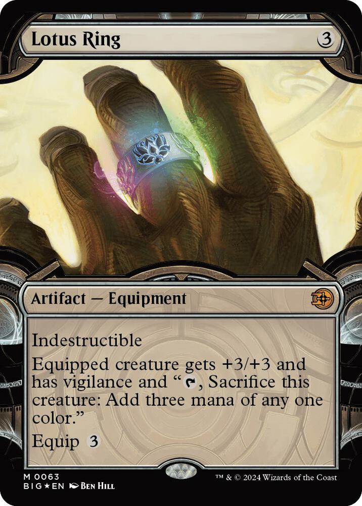 Lotus Ring (Showcase) (Raised Foil) card image