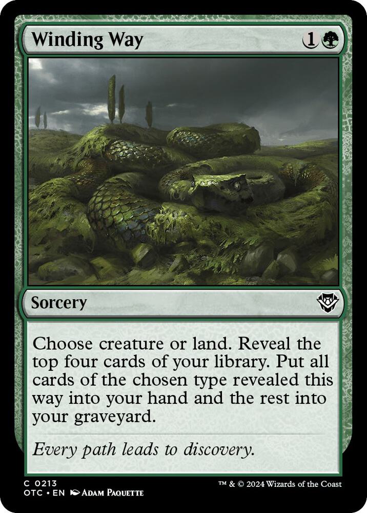 Winding Way card image