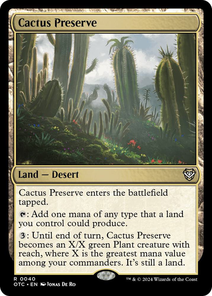 Cactus Preserve card image