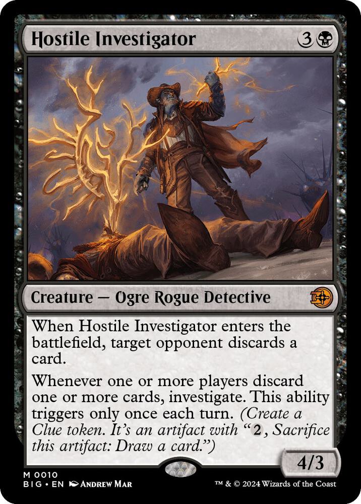 Hostile Investigator card image