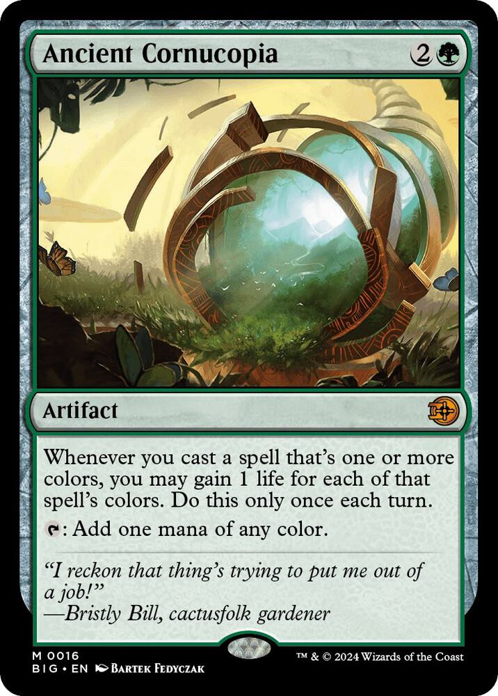 Ancient Cornucopia card image