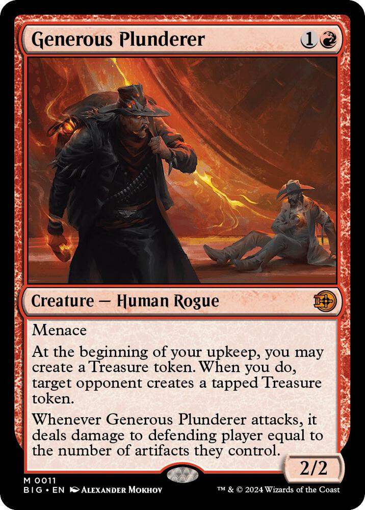 Generous Plunderer card image