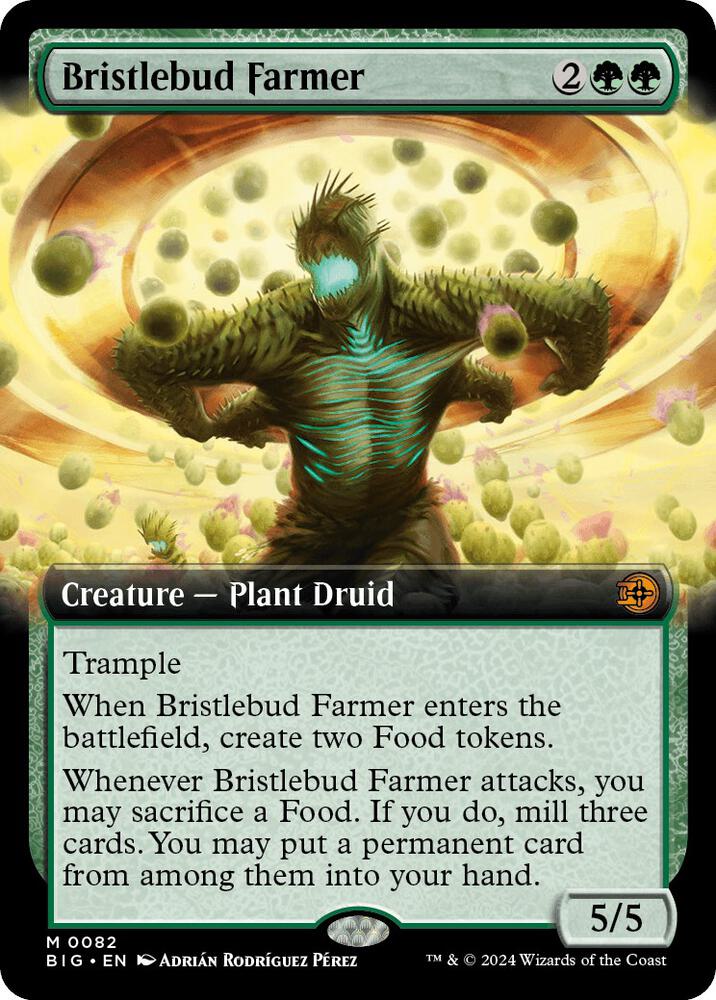 Bristlebud Farmer (Extended Art) card image