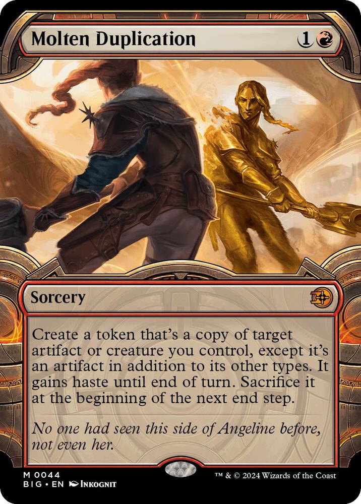 Molten Duplication (Showcase) card image