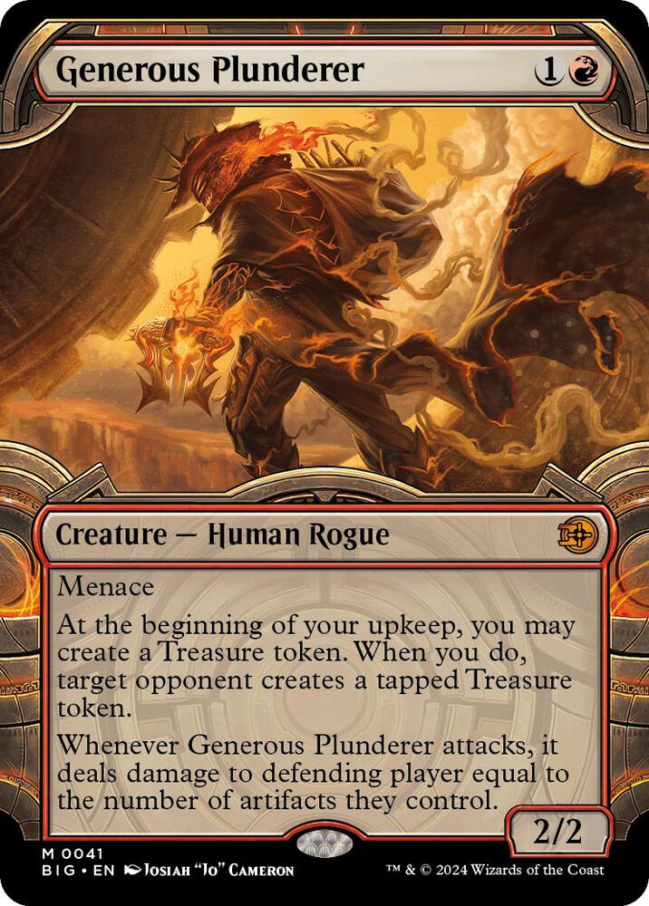 Generous Plunderer (Showcase) card image
