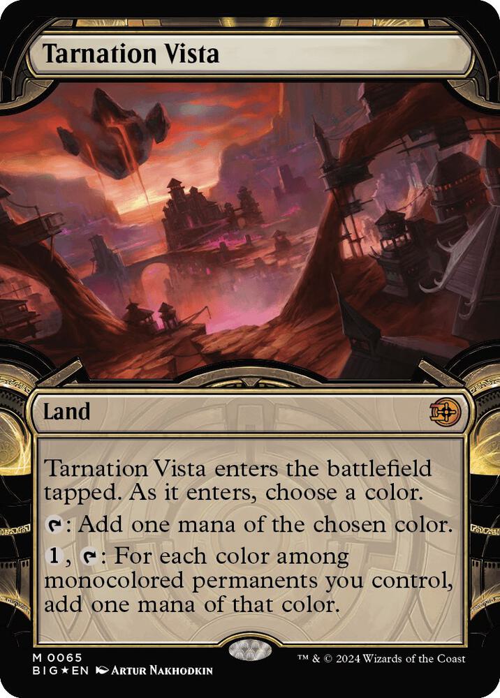 Tarnation Vista (Showcase) (Raised Foil) card image