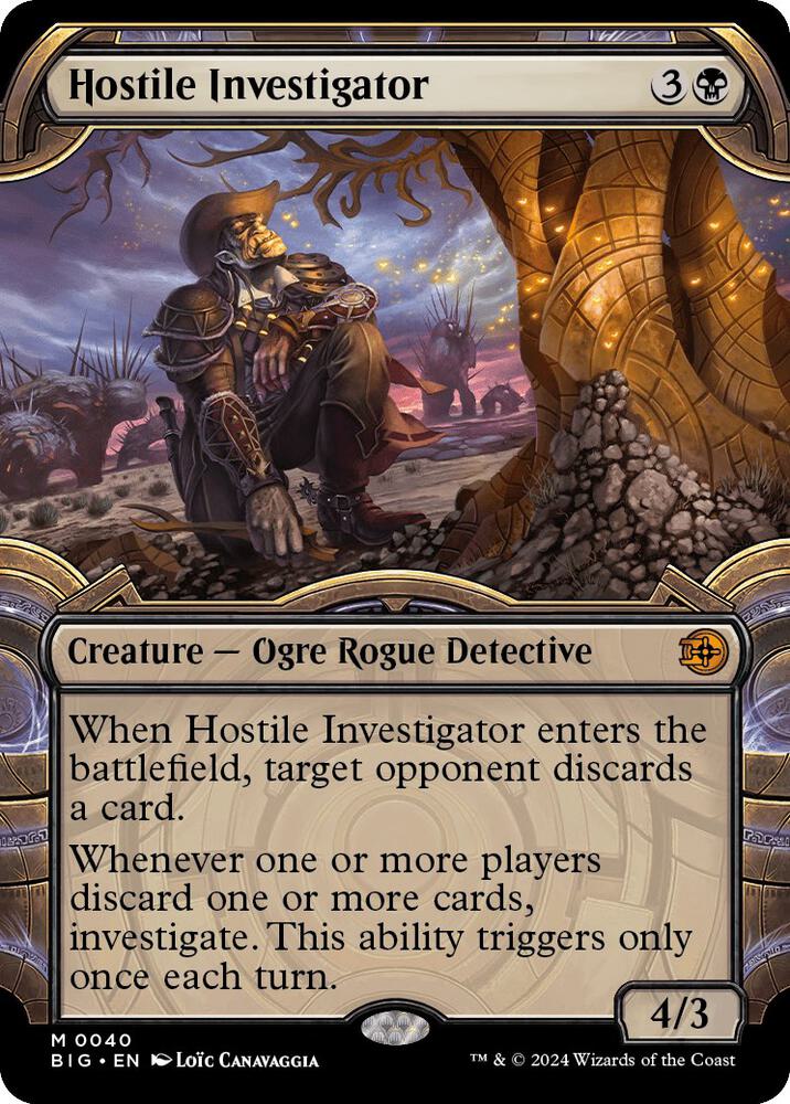 Hostile Investigator (Showcase) card image