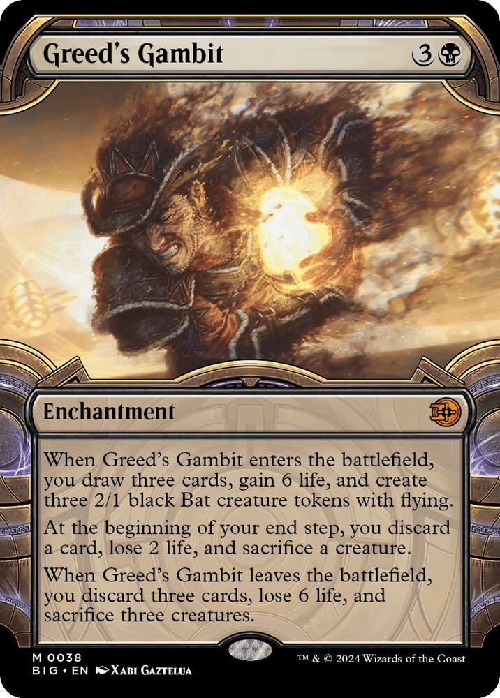 Greed's Gambit (Showcase) card image
