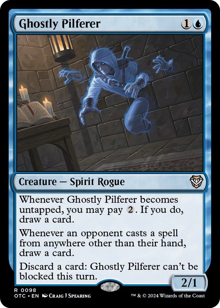 Ghostly Pilferer card image