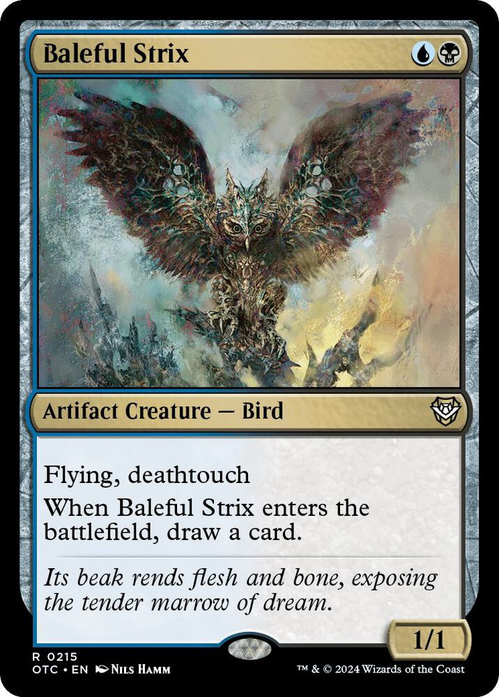 Baleful Strix card image