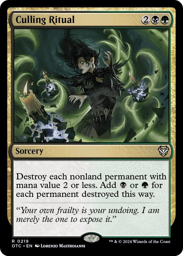 Culling Ritual card image