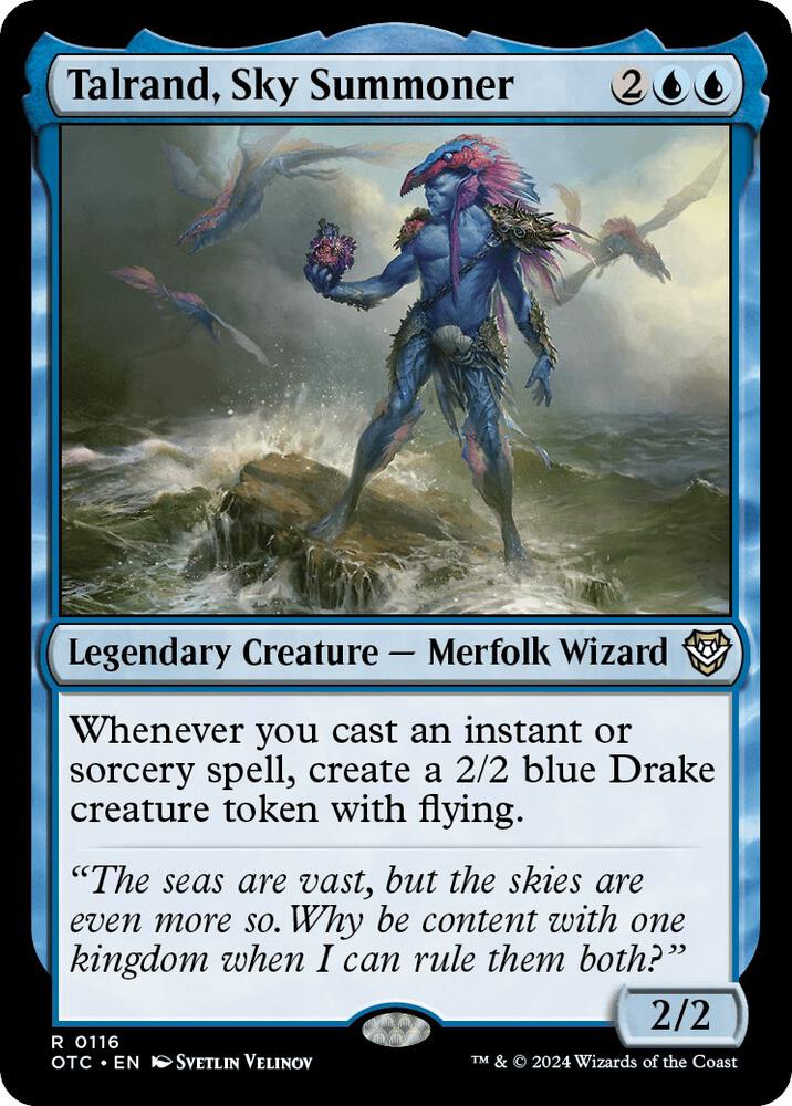 Talrand, Sky Summoner card image