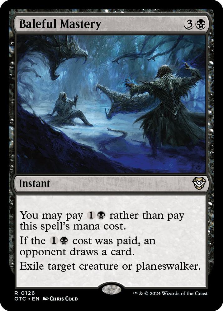 Baleful Mastery card image