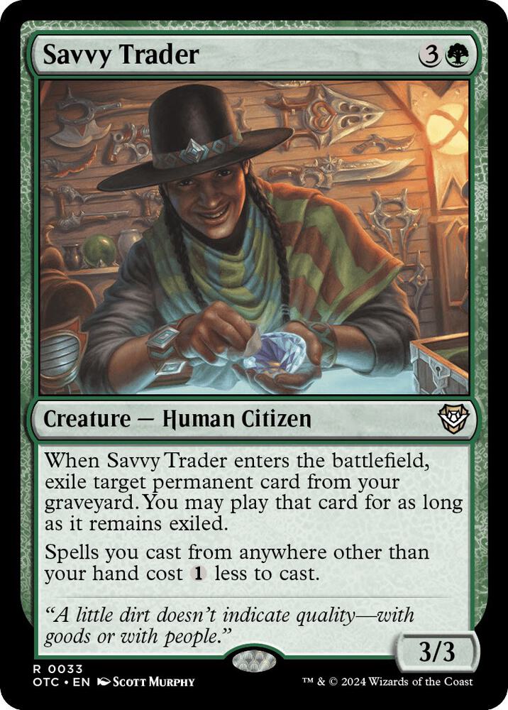 Savvy Trader card image