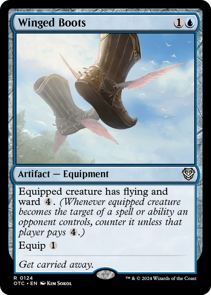 Winged Boots card image