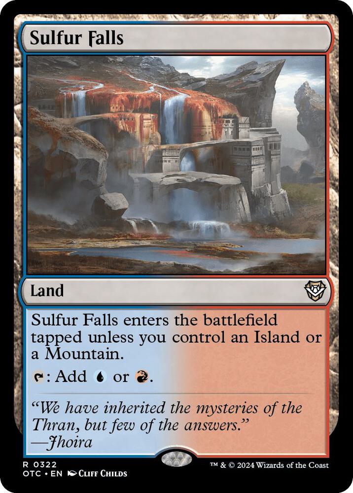 Sulfur Falls card image