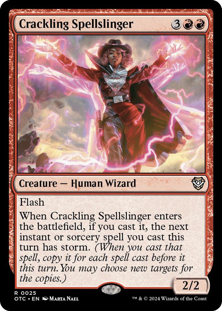 Crackling Spellslinger card image