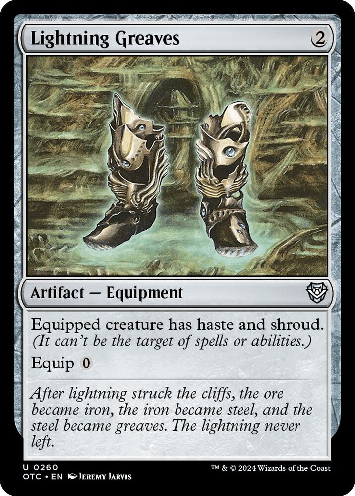 Lightning Greaves card image