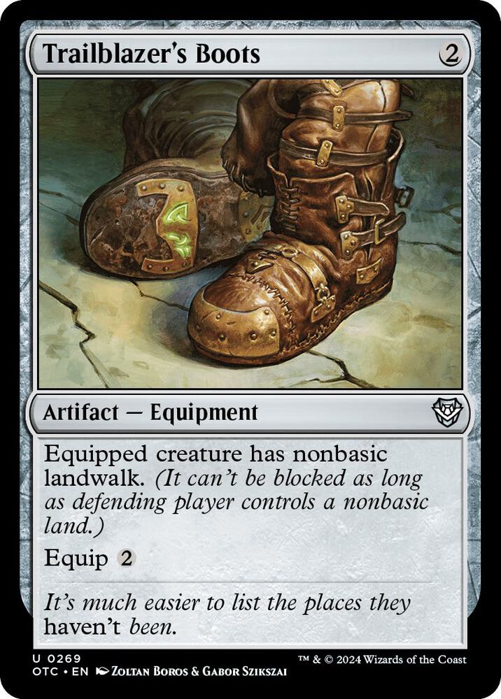 Trailblazer's Boots card image