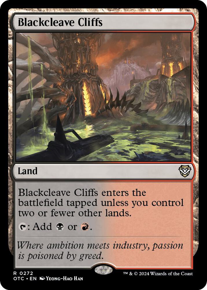 Blackcleave Cliffs card image