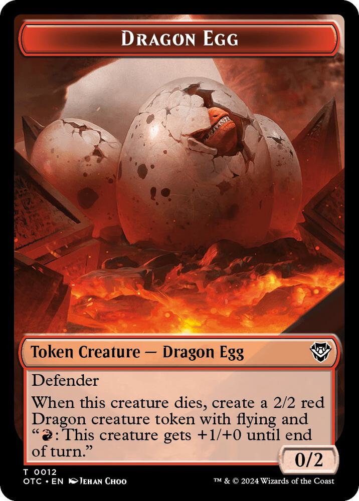 Dragon Egg // Dragon Double-Sided Token card image