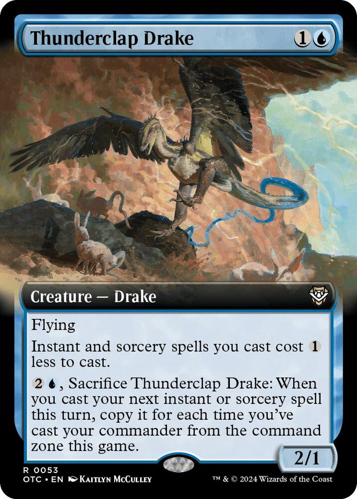 Thunderclap Drake (Extended Art) card image