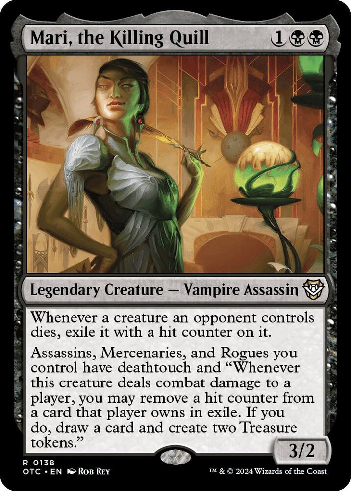 Mari, the Killing Quill card image