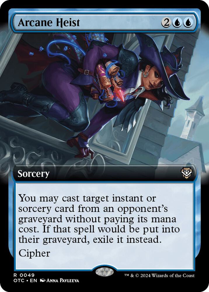 Arcane Heist (Extended Art) card image